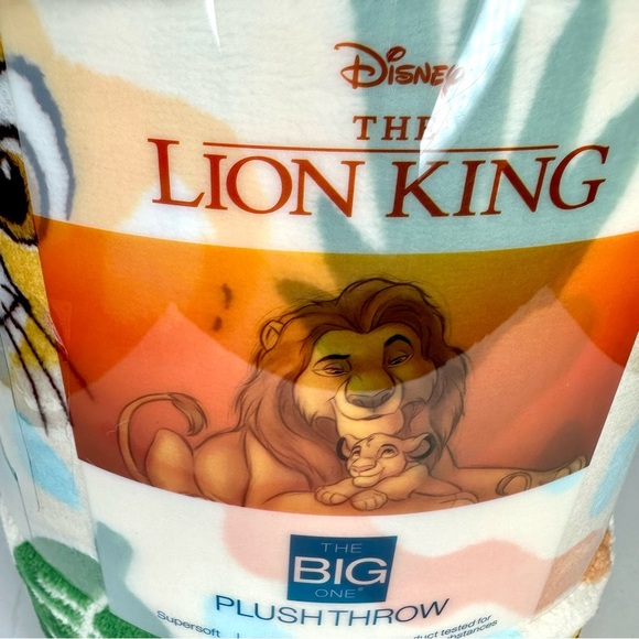 Disney Lion King Simba Throw Blanket 60 x 72 - Picture 3 of 5
